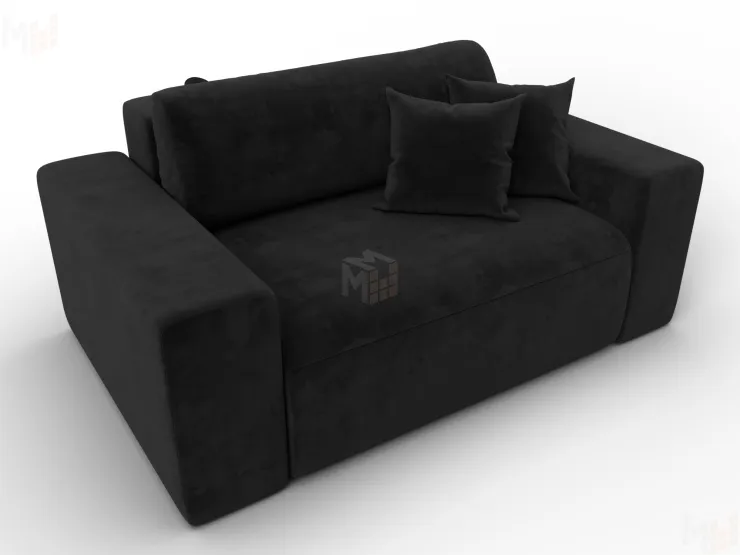 Кресло Лига-036 НПБ ( SEVEN 35 черный )