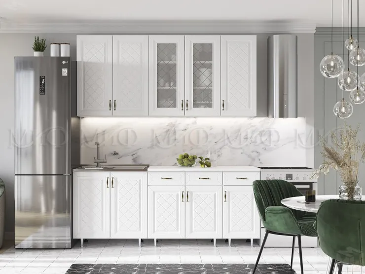 Кухня Ирина 2,0/900 белая