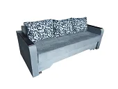 Еврософа  Амстердам - 3  серый велюр Еврософа  Амстердам - 3  серый велюр