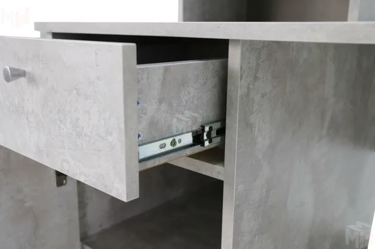 Стол компьютерный Котофей Цемент Светлый