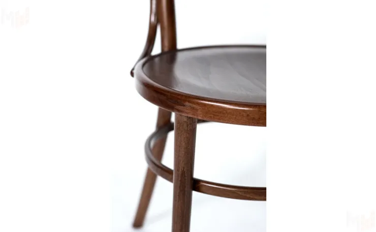 Стул деревянный венский Милем темный орех