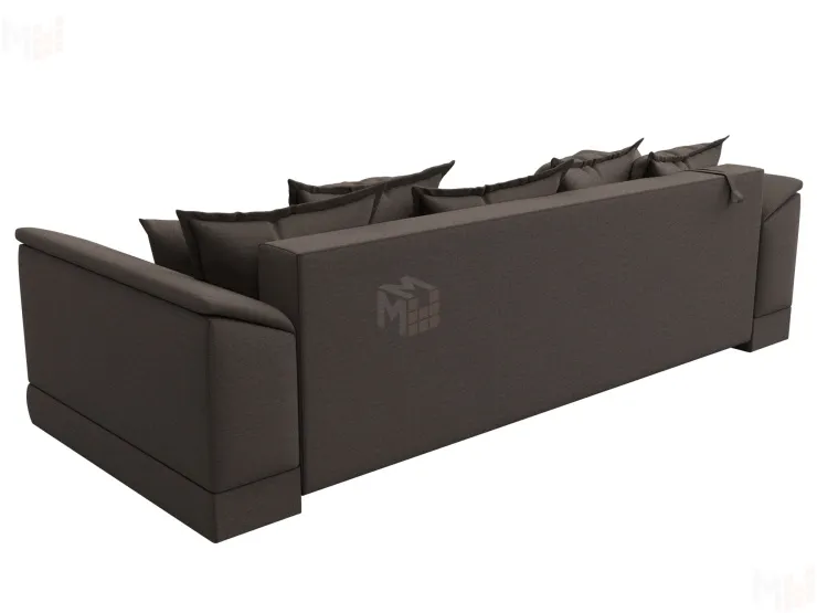 Диван прямой НордСтар НПБ ( Амур 05 коричневый )