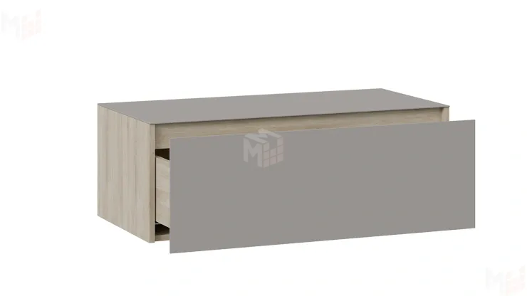 Тумба ТВ Глосс - ТД 319.03.12   Баттл Рок, Стекло Светлый Stone(St)