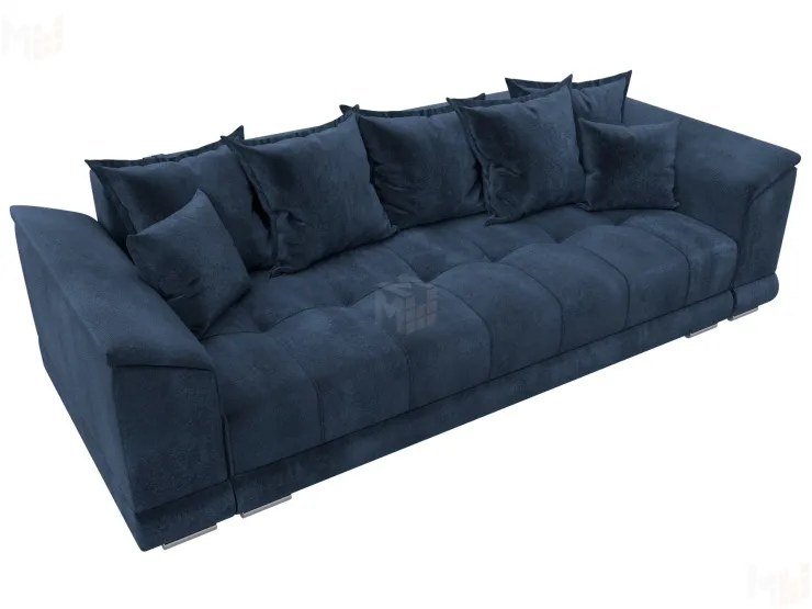 Диван прямой НордСтар НПБ ( TOWER 13 синий )