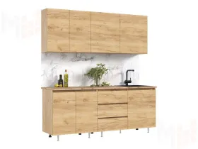 Кухня Челси 2,0 комп №2 (Дуб крафт)