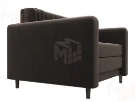 Кресло Лига-070 ( SEVEN 727 коричневый )