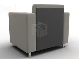 Кресло Лига-093 ВН ( Амур 02 бежевый )