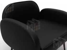 Кресло Лига-086 ( экокожа GRIFON 18 черный )