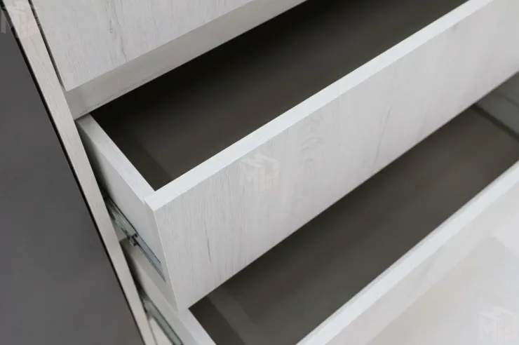 Комод Нильс Дуб Эльза/Темно-Серый Лофт