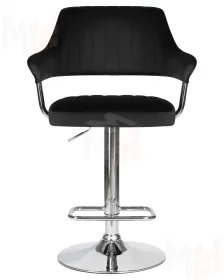 Стул барный DOBRIN CHARLY (черный велюр (MJ9-101))
