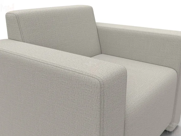 Кресло Лига-093 ( Амур 02 бежевый )