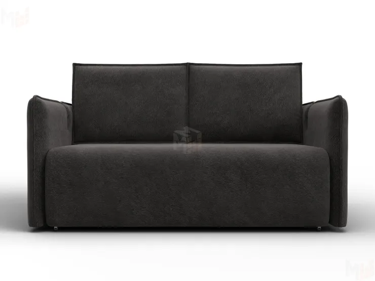 Диван прямой Лига-117 ( LAIM 10 темно-коричневый )