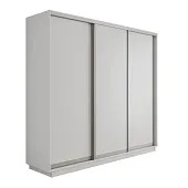 Шкаф-купе Оптим 3-х дверный  1 секция (ЛДСП) 180 см. 1 штанга, 11 полок, 4 ящика