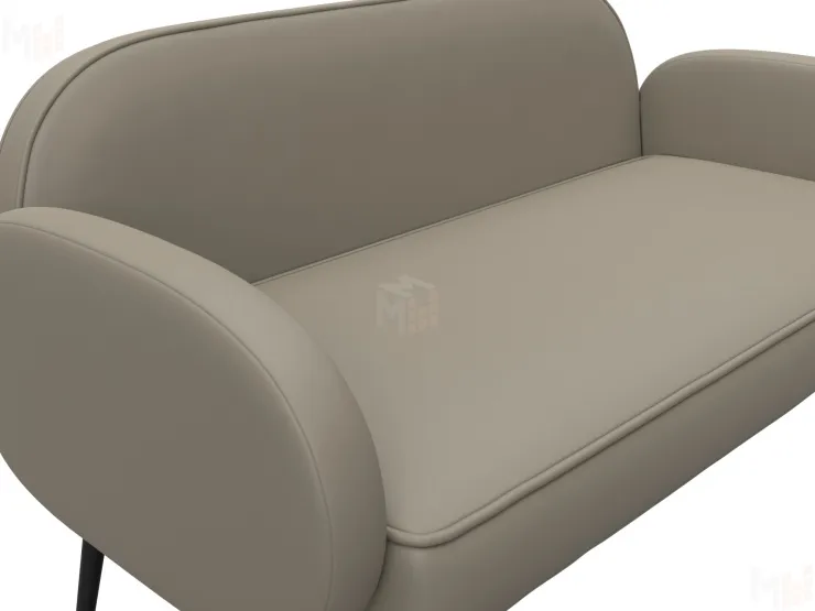 Диван прямой Лига-086 ( GRIFON 04 бежевый )