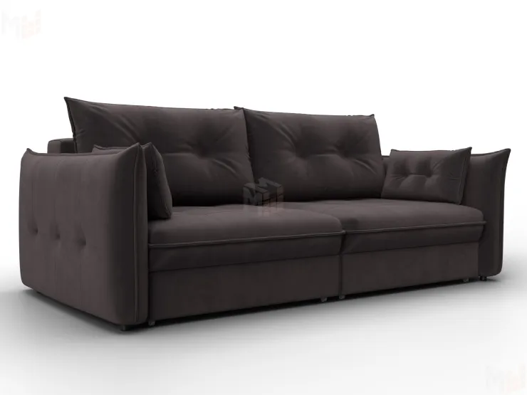 Диван прямой Лига-100 НПБ ( SEVEN 727 коричневый )