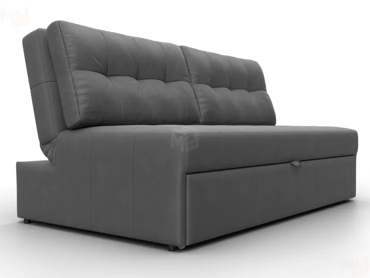 Диван прямой Лига-107 (160) ( JOLY 13 серый )