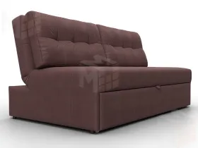 Диван прямой Лига-107 (160) ( JOLY 09 бордовый )