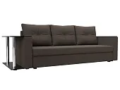 Диван прямой Атланта со столом слева