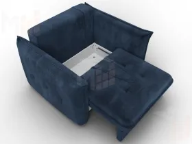 Кресло Лига-100 НПБ ( TOWER 13 синий )