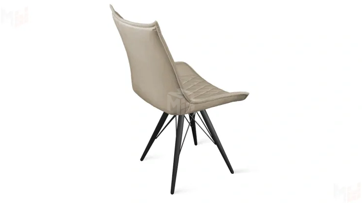 Стул Фэнди К3 Черный муар, Велюр Confetti Smoke