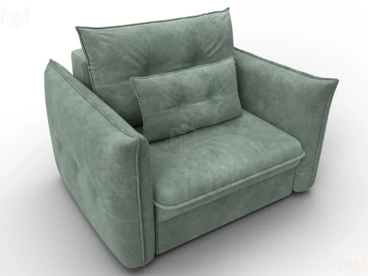 Кресло Лига-100 НПБ ( BRUT 08 зеленый )