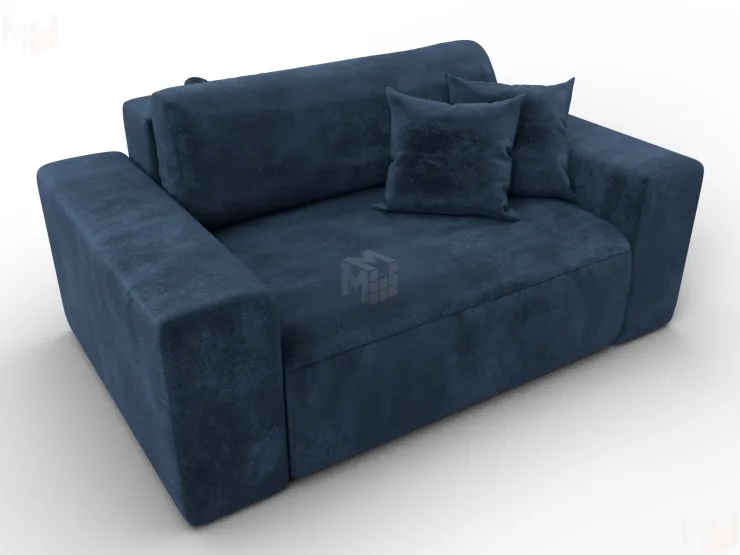 Кресло Лига-036 НПБ ( TOWER 13 синий )