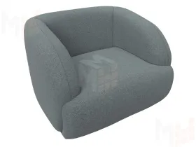 Кресло Лига-041 ( Амур 07 серый )