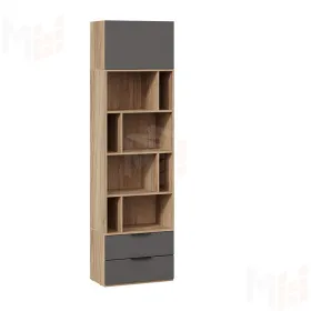 Шкаф комбинированный (366) Порто Исп.2 - ТД-393.07.20  Графит