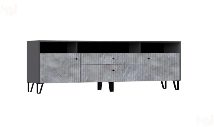 Тумба ТВ Оливия (мрамор глянец)