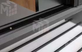 Шкаф-купе Ольга-Лофт 10.1 Дуб Крафт Золотой/Темно-Серый