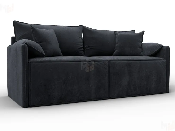 Диван прямой модульный Лига-106 ( TOWER 11 темно-серый )