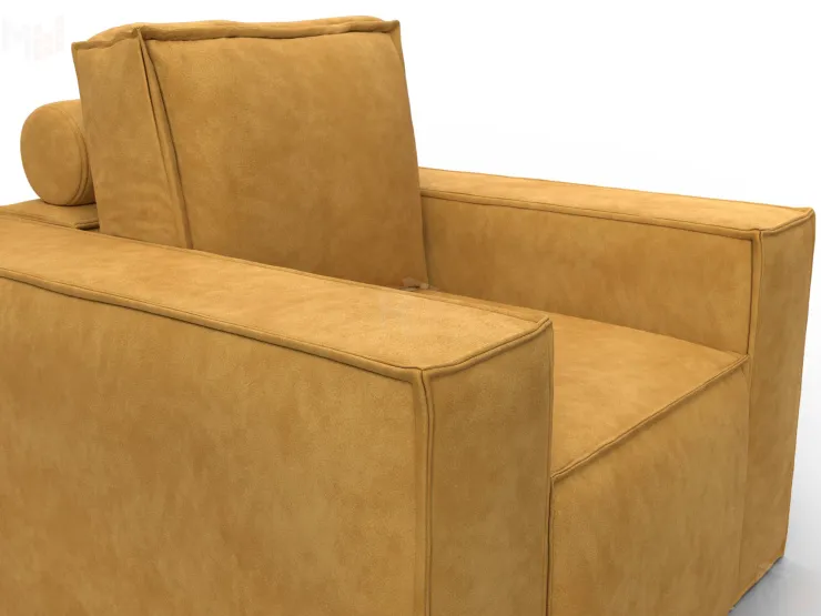 Кресло Лига-081 НПБ ( BRUT 10 желтый )