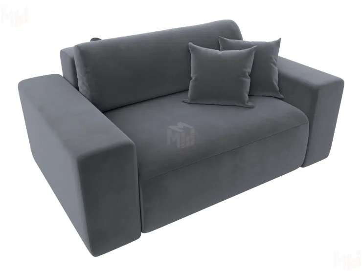 Кресло Лига-036 НПБ ( SEVEN 17 серый )