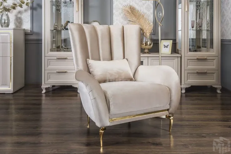 Кресло Замира бежевый
