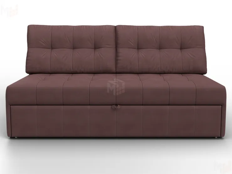 Диван прямой Лига-107 (160) ( JOLY 09 бордовый )