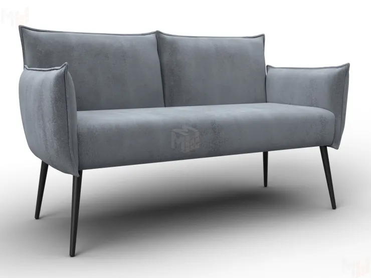 Диван прямой Лига-083 ( TOWER 10 серый )