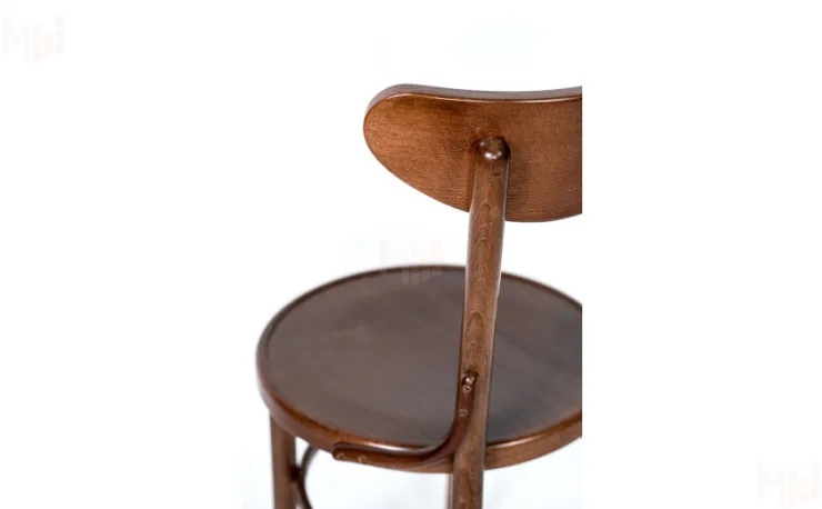 Стул деревянный венский Милем темный орех