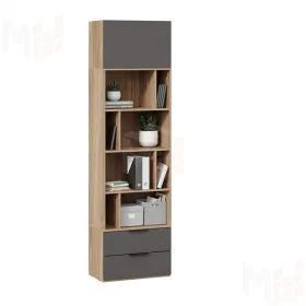 Шкаф комбинированный (366) Порто Исп.2 - ТД-393.07.20  Графит