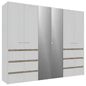 Шкаф для одежды и белья 6-створчатый АНОНА 7