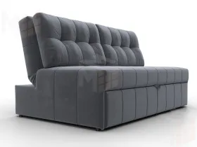 Диван прямой Лига-107 (140) ( SEVEN 17 серый )