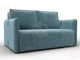 Диван прямой Лига-117 ( SEVEN 113 бирюзовый )