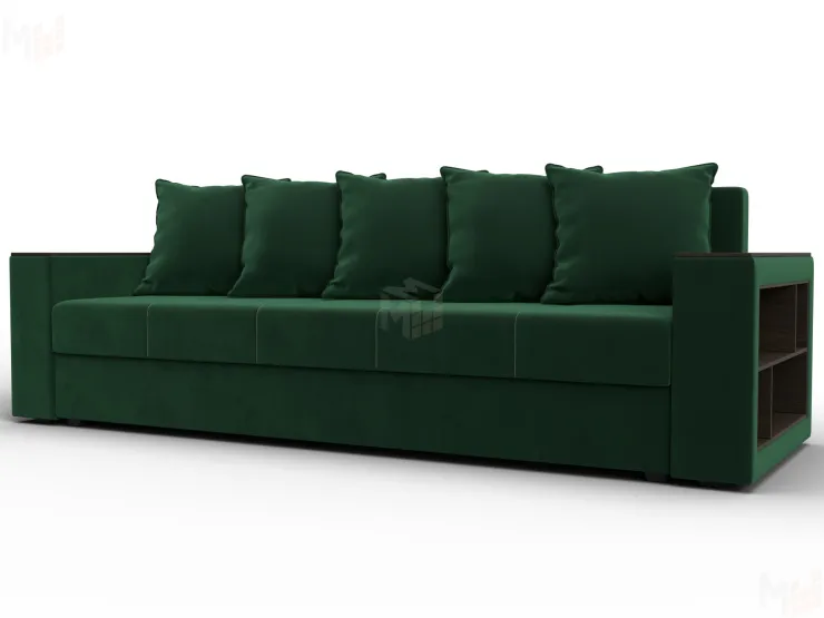 Диван прямой Дубай Лайт ( Зеленый )