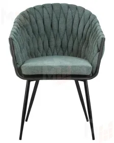 Стул обеденный DOBRIN MATILDA (зеленая ткань (LAR 275-23))