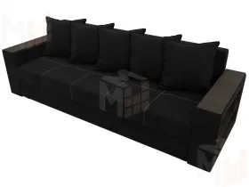 Диван прямой Дубай Лайт ( Черный )