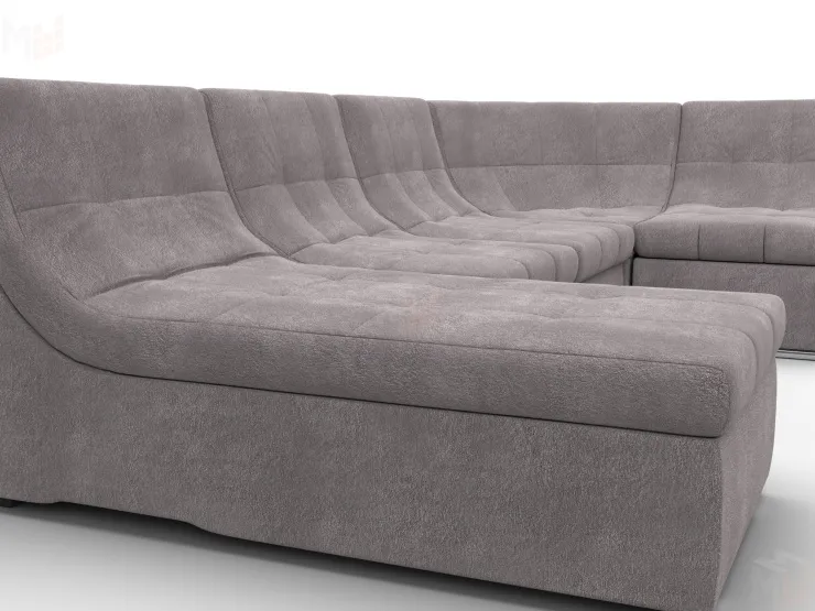 Диван П-образный модульный Холидей ( LAIM 04 бежевый )