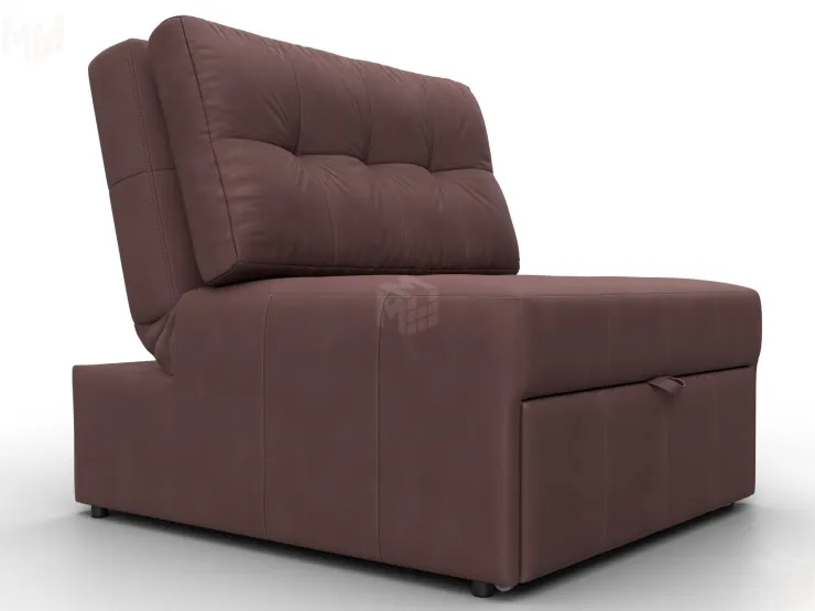 Кресло-кровать Лига-107 (80) ( JOLY 09 бордовый )