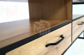 Тумба ТВ Виртон 11 Дуб Крафт Золотой