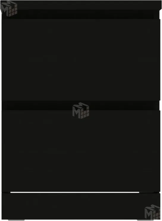 Комод Варма 2  ясень черный