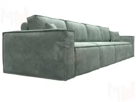 Диван прямой Лига-081 НПБ МегаЛонг ( BRUT 08 зеленый )