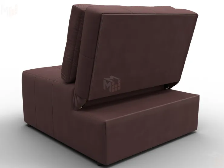 Кресло-кровать Лига-107 (80) ( JOLY 09 бордовый )